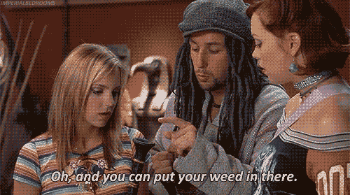 Adam Sandler You Can Put Your Weed In There