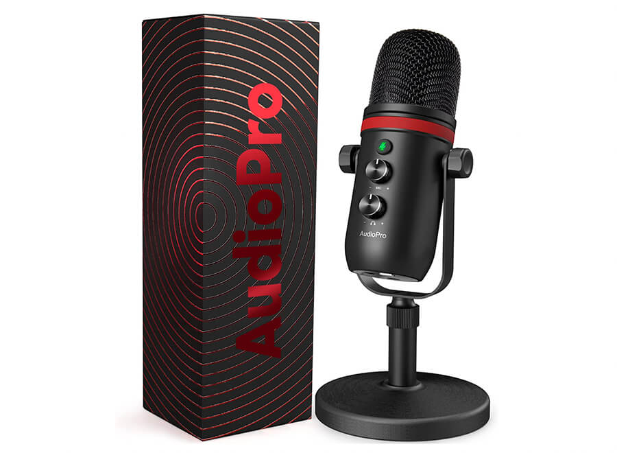 AUDIOPRO Computer USB Condenser Cheap Podcasting Microphones