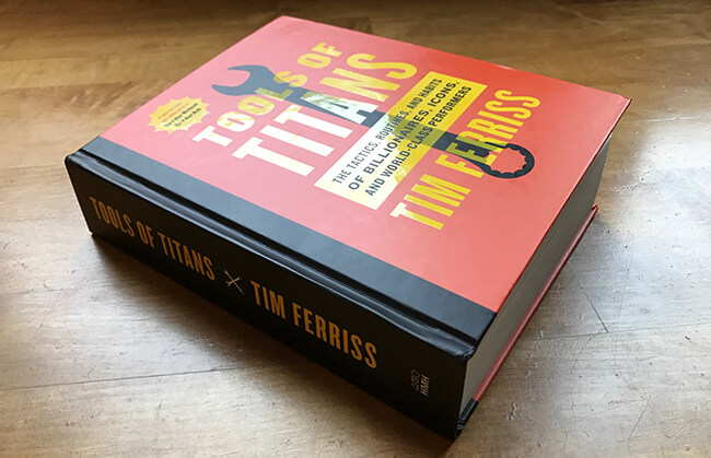 Best Business Books Tools of Titans Tim Ferriss