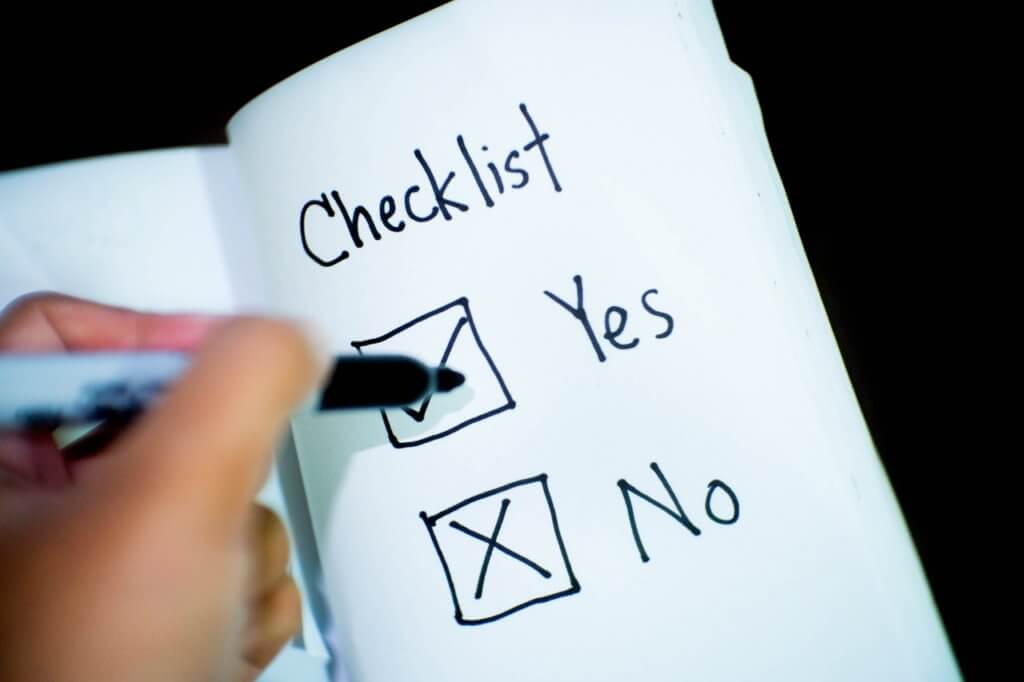 Blog Post Ideas Checklist