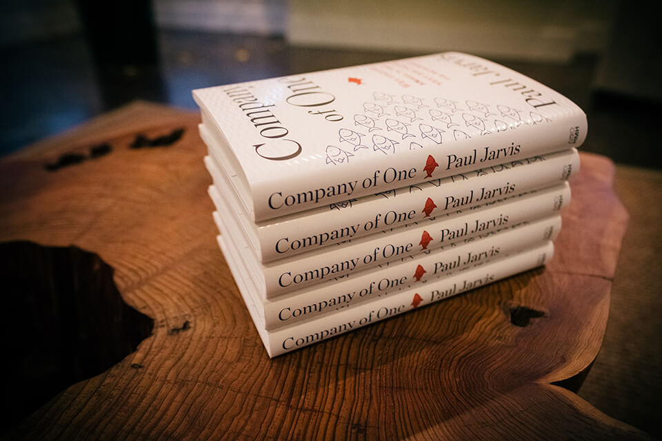 Company of One by Paul Jarvis Top Selling Book This Year