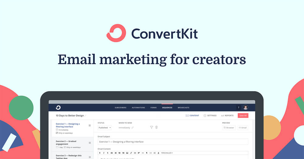 ConvertKit Email Marketing Tool for Bloggers Review, Analysis, Comparison
