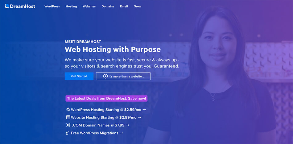 Dreamhost Fast Web Hosting to Power Your Blog Quicker