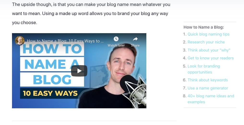 Example of Using YouTube in Your Blog Marketing Strategies (Screenshot of Ryan Robinson YouTube Videos)