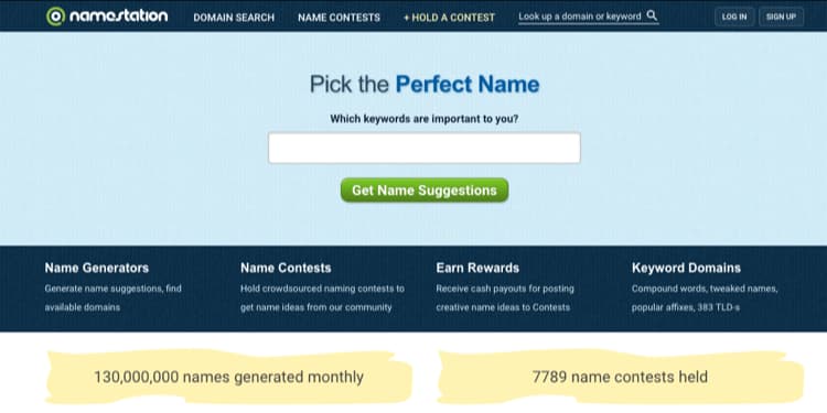 How to Name Your Blog with Name Generator NameStation