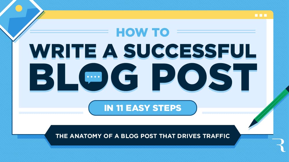 How to Write a Blog Post That Drives Traffic Graphic Hero