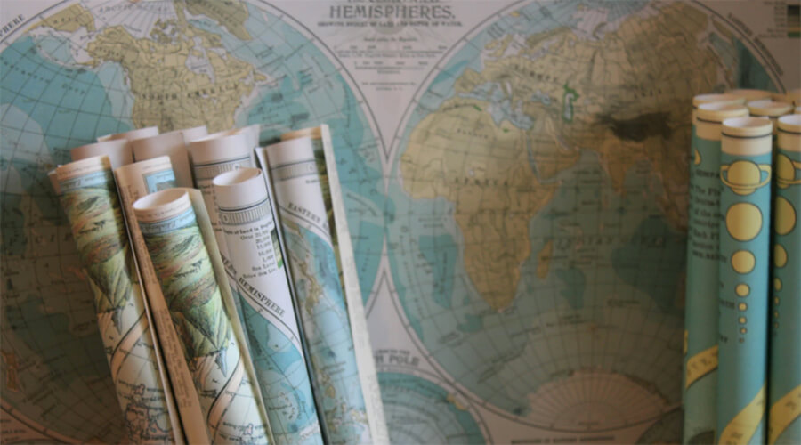 Maps and Planning Your First Travel Blog Trip