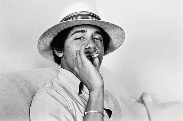 President Obama Smoking a Joint - Nice