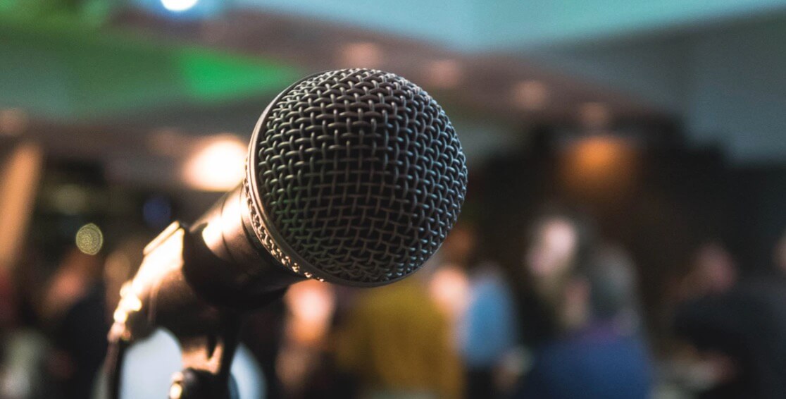 Over to You (Photo of a Microphone) Asking Readers to Reply with Their Blogging Skill Recommendations