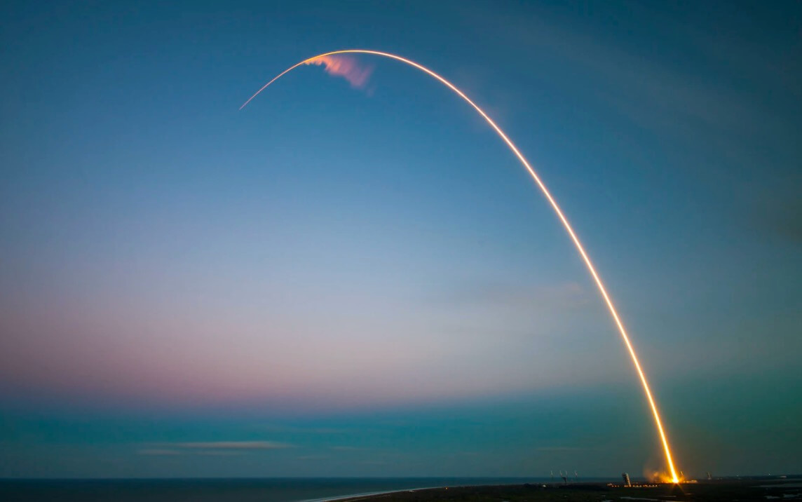 Rocket Launch Stock Image