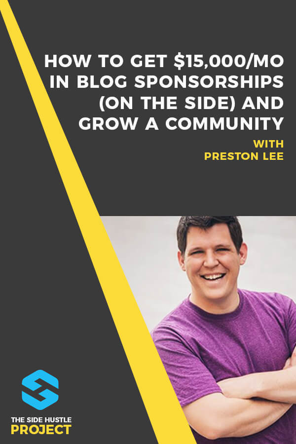 In this episode, we're talking to Preston Lee, the founder of Millo.co about how to get blog sponsorships (on the side). Preston regularly books between $8,000 to $15,000/mo in blog sponsorships from brands like Freshbooks who want to get in front of his audience of freelancers. We cover Preston's content marketing advice, his sales process for getting blog sponsorships, product development and much more...
