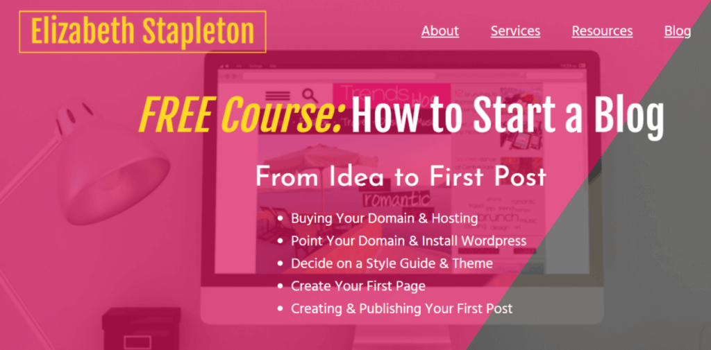 Best Blogging Courses for Beginner Bloggers Elizabeth Stapleton’s Blogging Course