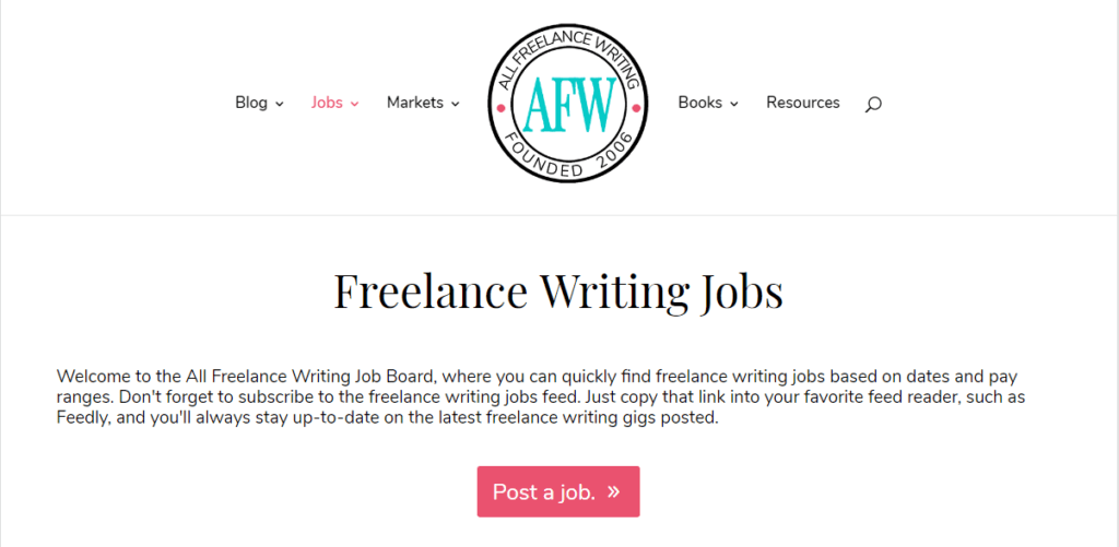 Best Freelance Job Websites All Indie Writers