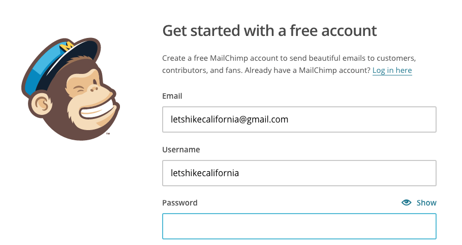 validate-business-idea-mailchimp-account