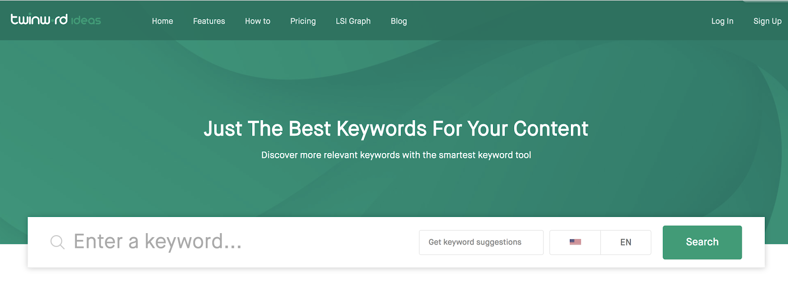 Twinword Ideas Free Keyword Research Tool for Bloggers
