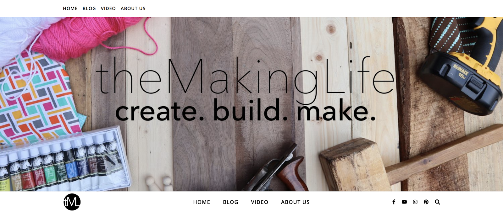 Crafting Example of a Free Blog Built with WordPress
