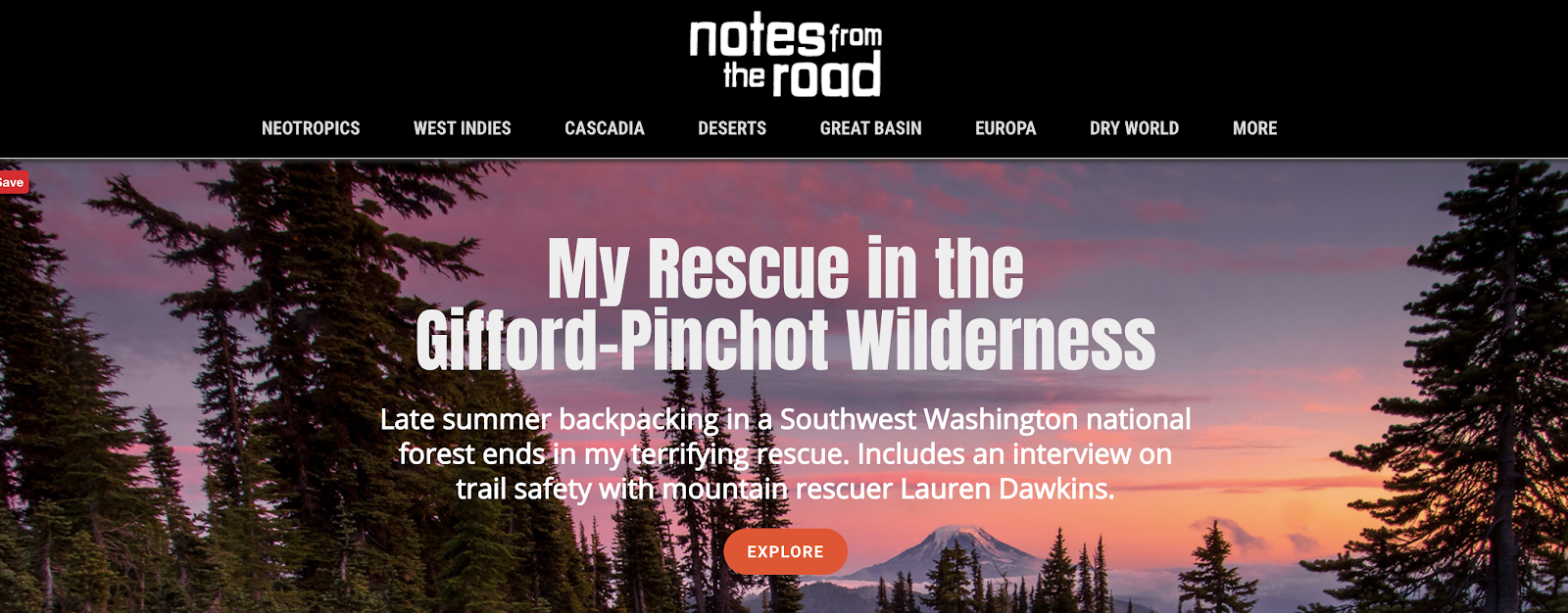 Notes From the Road Blog in the Travel and Adventure Niche