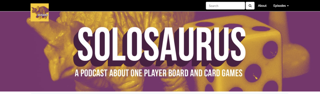 Solosaurus Podcast Screenshot (Example of Starting a Podcast)