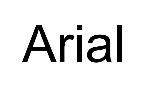 Arial Font Screenshot (Good Fonts to Use in Your Blog Layout)