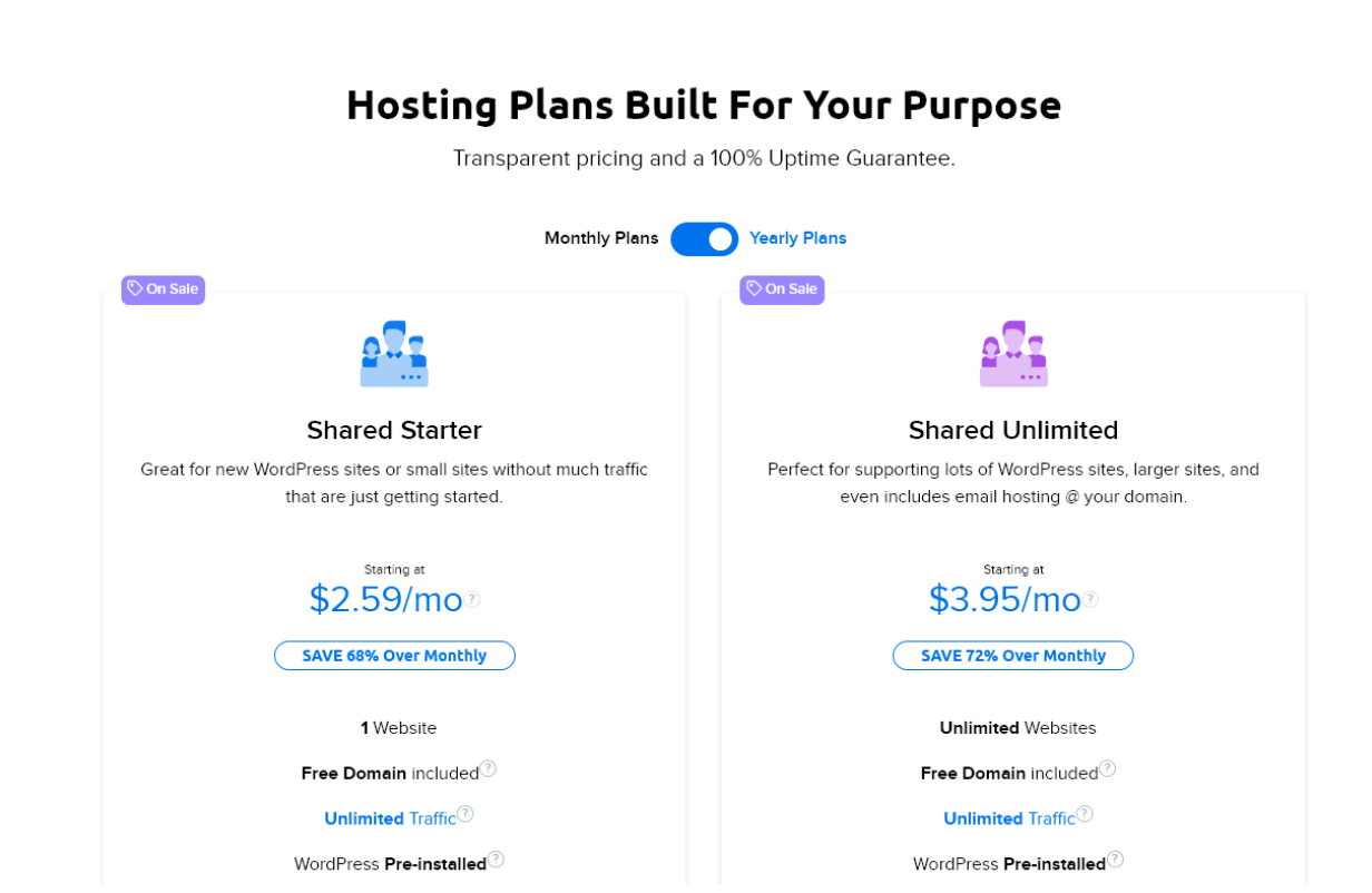 dreamhost hosting plans